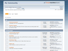 Tablet Screenshot of forums.catgames.biz