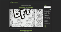 Desktop Screenshot of catgames.co
